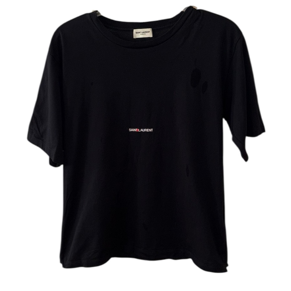 Saint Laurent Black T Shirt